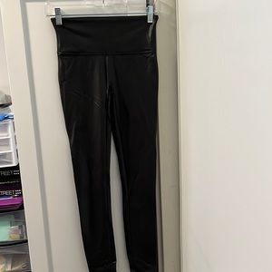 Leather-look legging by Spanx